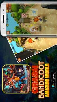 Bandicoot Adventure Game Crash游戲截圖1