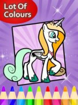 Colouring Book for Little Pony游戲截圖3