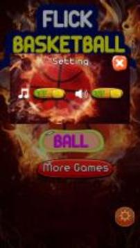 Flick BasketBall Shoot Stars游戲截圖2