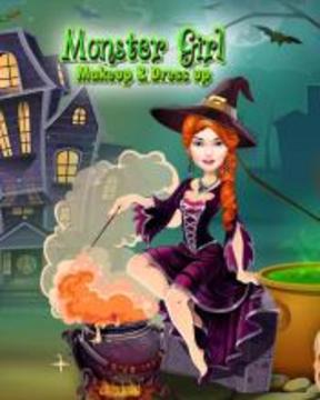 Monster Girl Makeup & Dress up游戲截圖1