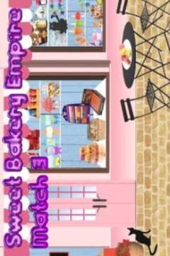 Sweet Bakery Empire Match 3 – Bake Cakes & Donut游戲截圖1