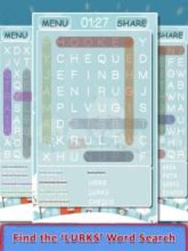 Christmas Word Search:Word Puzzle Game游戲截圖4