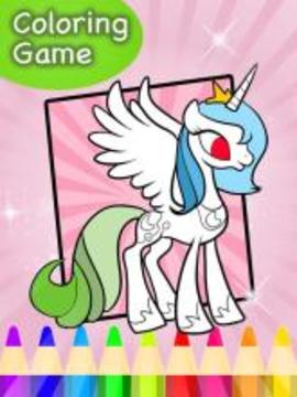 Colouring Book for Little Pony游戲截圖1