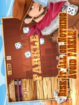 Wild West Farkle - Dice Free游戲截圖5