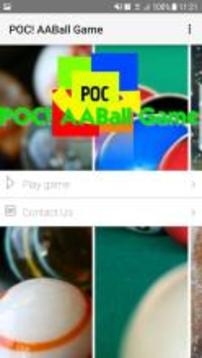 POC! AABall Game游戲截圖1