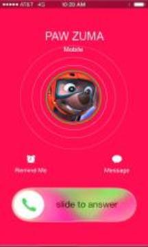 Paw dog patrol call prank游戲截圖1