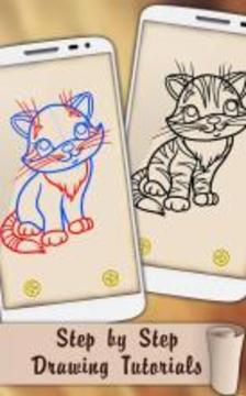 Draw Kittens and Cats游戲截圖2