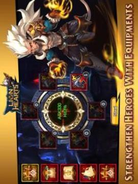 Lion Hearts: 3D MMO RPG游戲截圖3