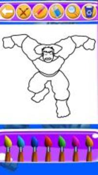 How to Color? Incredible Superhero Coloring Games游戲截圖2
