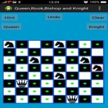 Chess Queen,Rook,Bishop & Knight Problem游戲截圖3