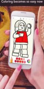 New Coloring Lego 2018游戲截圖1