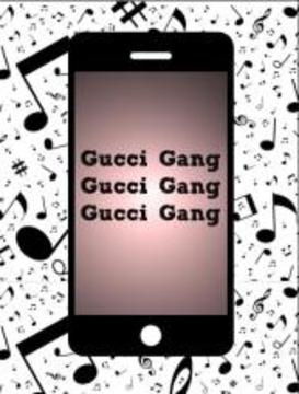 Lil Pump Gucci Gang Piano Tiles游戲截圖3