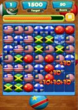 Flag Match Link Puzzle游戲截圖5