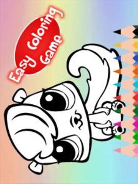 Coloring Game for LPS The Toys游戲截圖1
