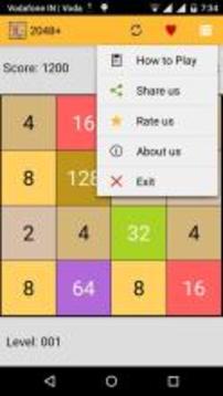 2048+ Number puzzle game游戏截图4