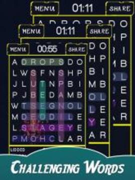 Mystery Word Brain Puzzle:Word Search Game游戲截圖2