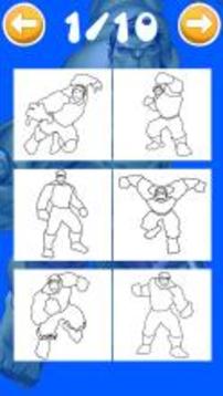How to Color? Incredible Superhero Coloring Games游戲截圖4