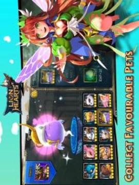 Lion Hearts: 3D MMO RPG游戲截圖4