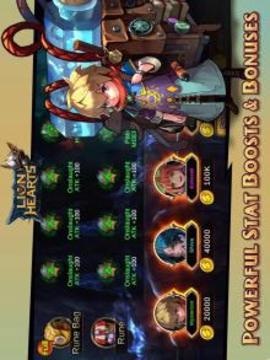 Lion Hearts: 3D MMO RPG游戲截圖5