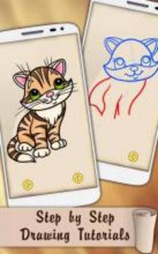 Draw Kittens and Cats游戲截圖1