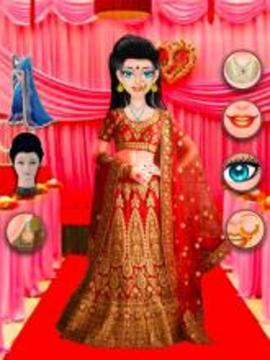 Indian Wedding Fashion And Makeover游戲截圖1