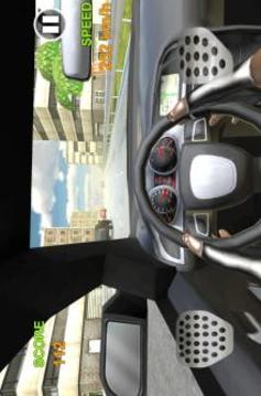 Extreme Racing In Car 3D Free游戲截圖2