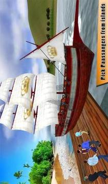 Water Taxi: Pirate Ship Transport 3D游戲截圖5