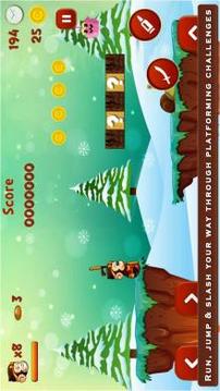 Super Kong Adventure Run: Side Scroller Games Free游戲截圖4