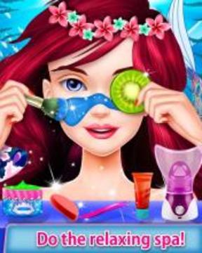Mermaid Princess Fashion - Ocean Girl Salon游戲截圖2