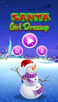Santa Girl Dress up游戲截圖1