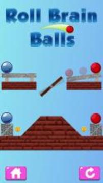 Roll Brain Balls - Physics Game游戲截圖2