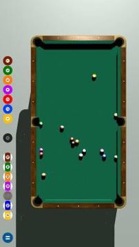 Billard : 8 Ball Pool 9 Ball pool Snooker 3D Pro游戲截圖5