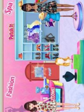 Fashion City Star - Shopping Mall Girl Makeover游戲截圖5