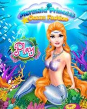 Mermaid Princess Fashion - Ocean Girl Salon游戲截圖1