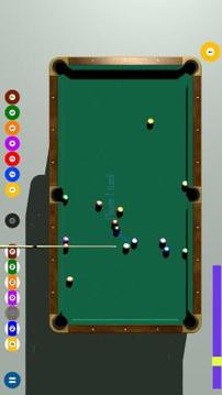 Billard : 8 Ball Pool 9 Ball pool Snooker 3D Pro游戲截圖4