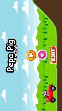 Red Pepa Pig Racing 4游戲截圖1