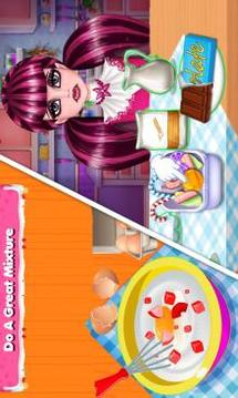 Monster Ice Cream Maker Cooking游戲截圖1