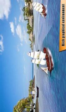 Water Taxi: Pirate Ship Transport 3D游戲截圖4