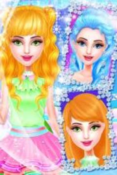 Star Girls Magic Winter Salon游戲截圖2