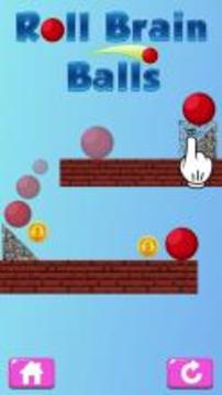 Roll Brain Balls - Physics Game游戲截圖3
