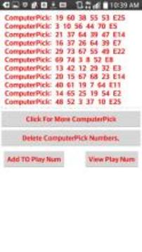 Powerball, Mega million tools游戲截圖3