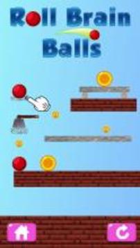 Roll Brain Balls - Physics Game游戲截圖5