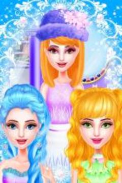 Star Girls Magic Winter Salon游戲截圖4