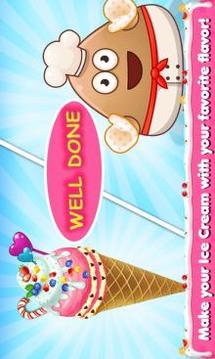 Pow Ice Cream Maker Cooking游戲截圖4