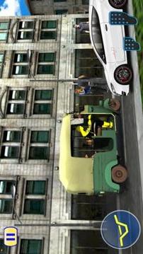 SuperHeroes Tuk Tuk Auto Rickshaw Rush游戲截圖1