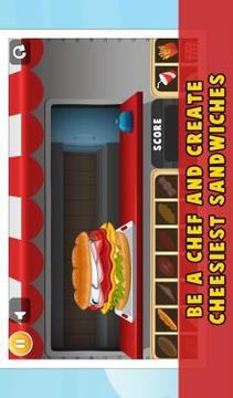 Chef Hamburger Maker游戲截圖3