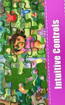 Puzzle Kids Dora Girls游戲截圖2