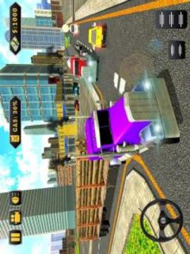 驱动卡车在城市 - 终极驾驶任务游戏截图4