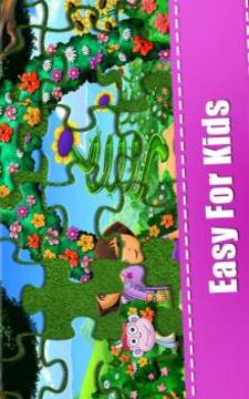 Puzzle Kids Dora Girls游戲截圖3