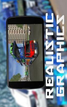 Cargo Truck City Car Transport Simulation Game 3D游戲截圖3